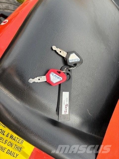 Kubota K 008-5 Mini ekskavatörler, 7 tona dek