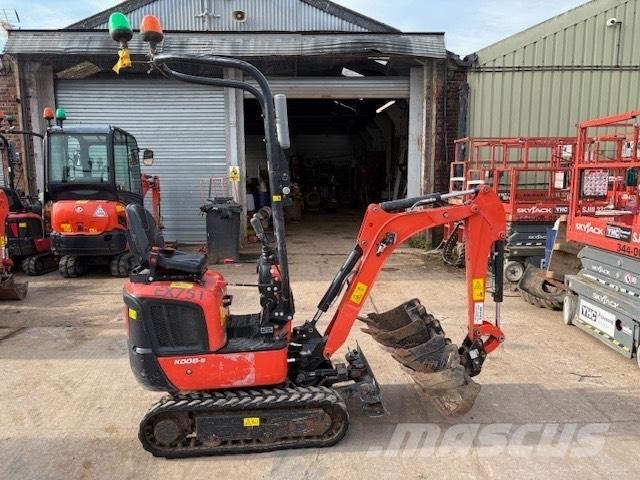 Kubota K 008-5 Mini ekskavatörler, 7 tona dek