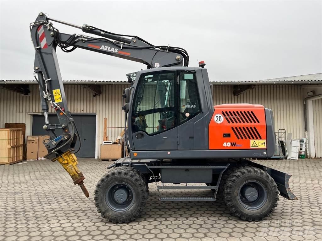 Atlas 140W-BLUE Lastik tekerli ekskavatörler