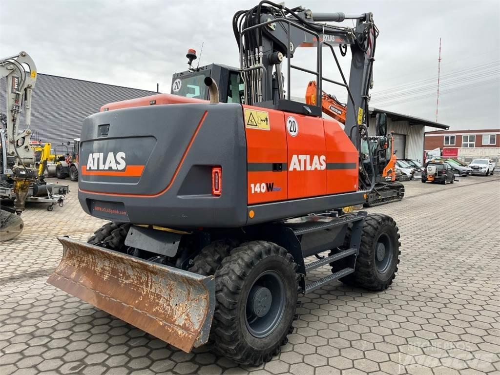 Atlas 140W-BLUE Lastik tekerli ekskavatörler