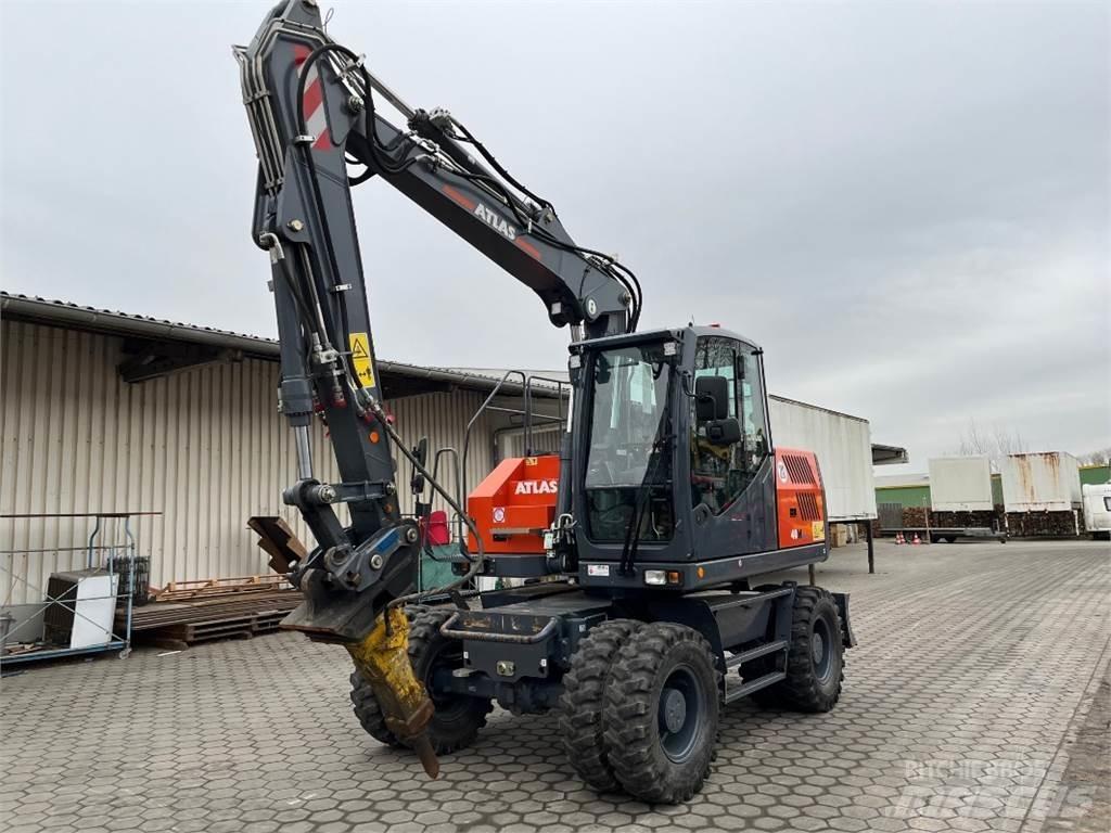 Atlas 140W-BLUE Lastik tekerli ekskavatörler