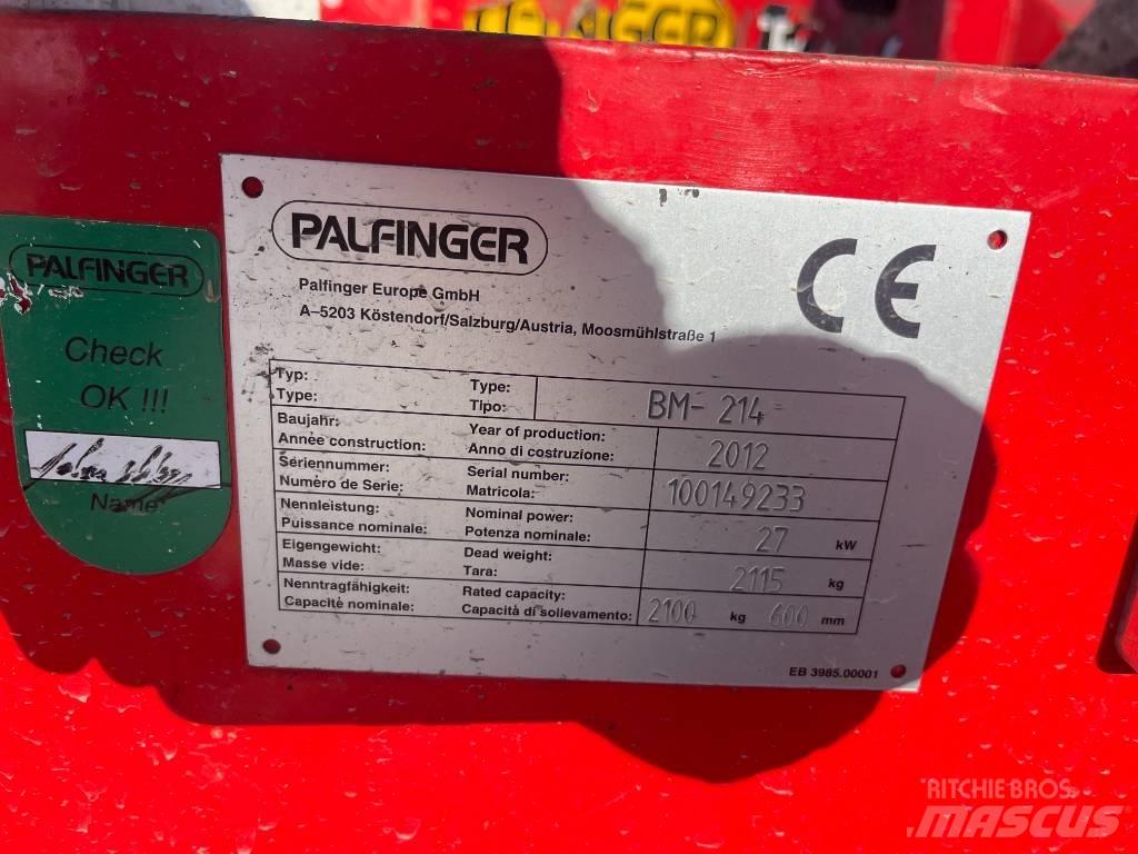Palfinger BM 214 Teleskobik yükleyiciler