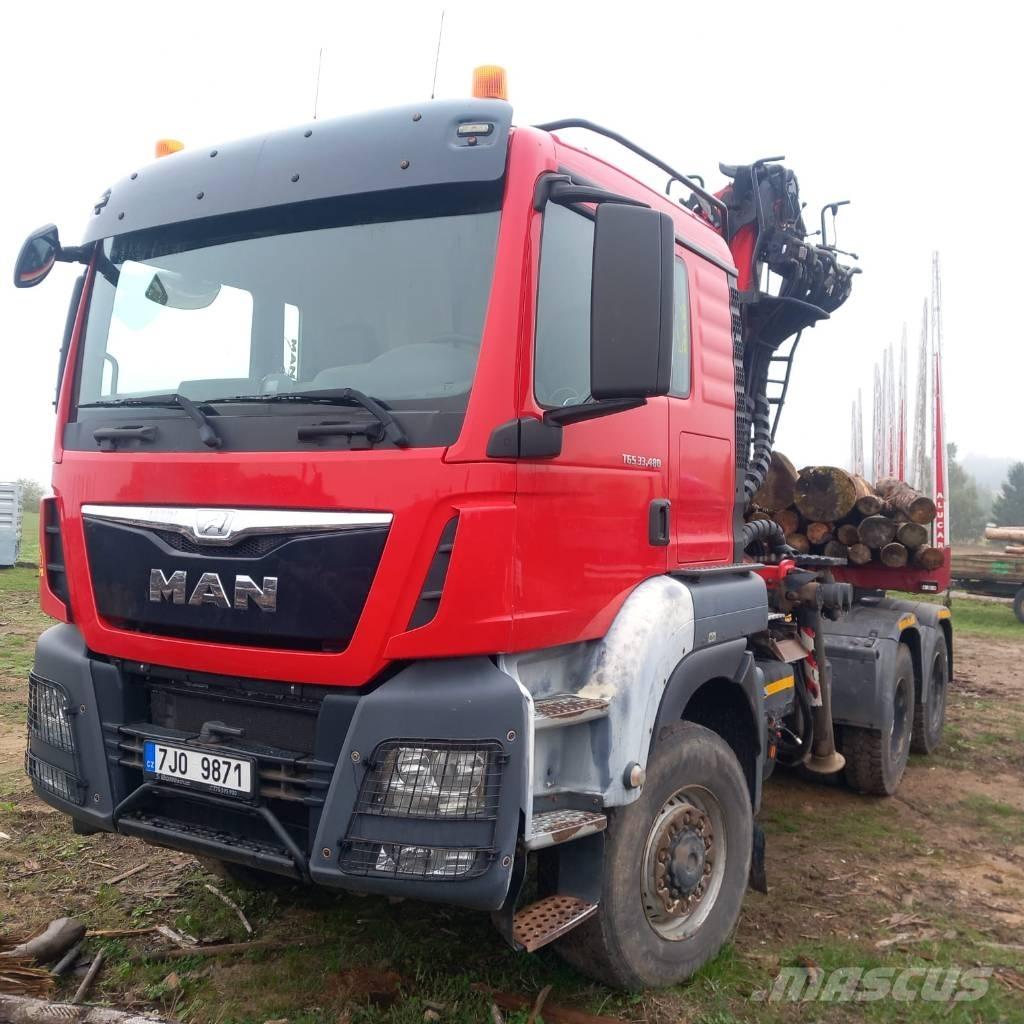 MAN TGS 13.480 Tomruk kamyonlari