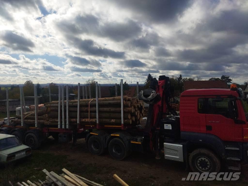 MAN TGS 13.480 Tomruk kamyonlari