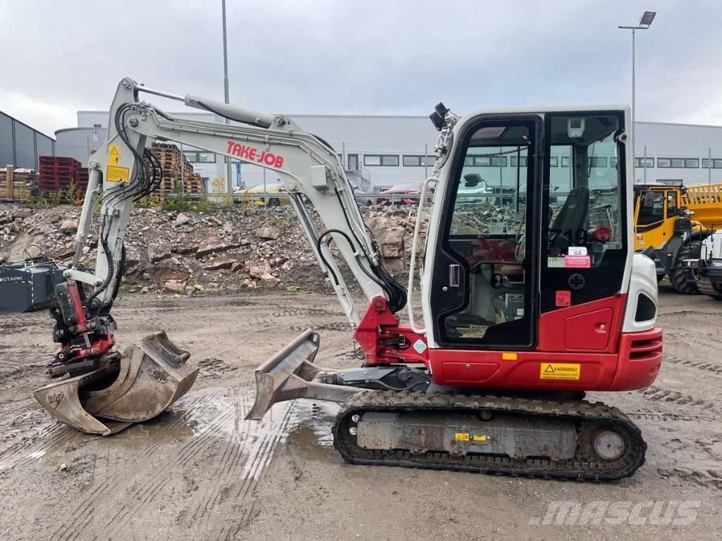 Takeuchi TB 240 Mini ekskavatörler, 7 tona dek