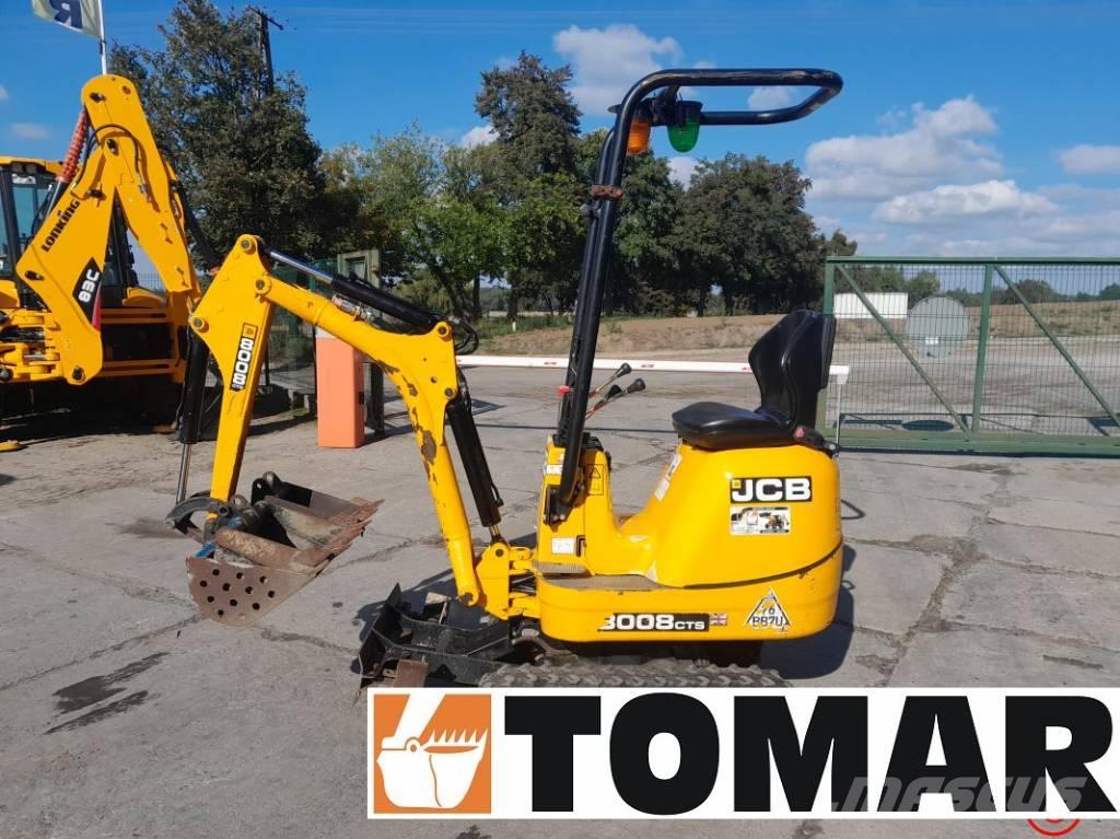 JCB 8008 CTS Mini ekskavatörler, 7 tona dek