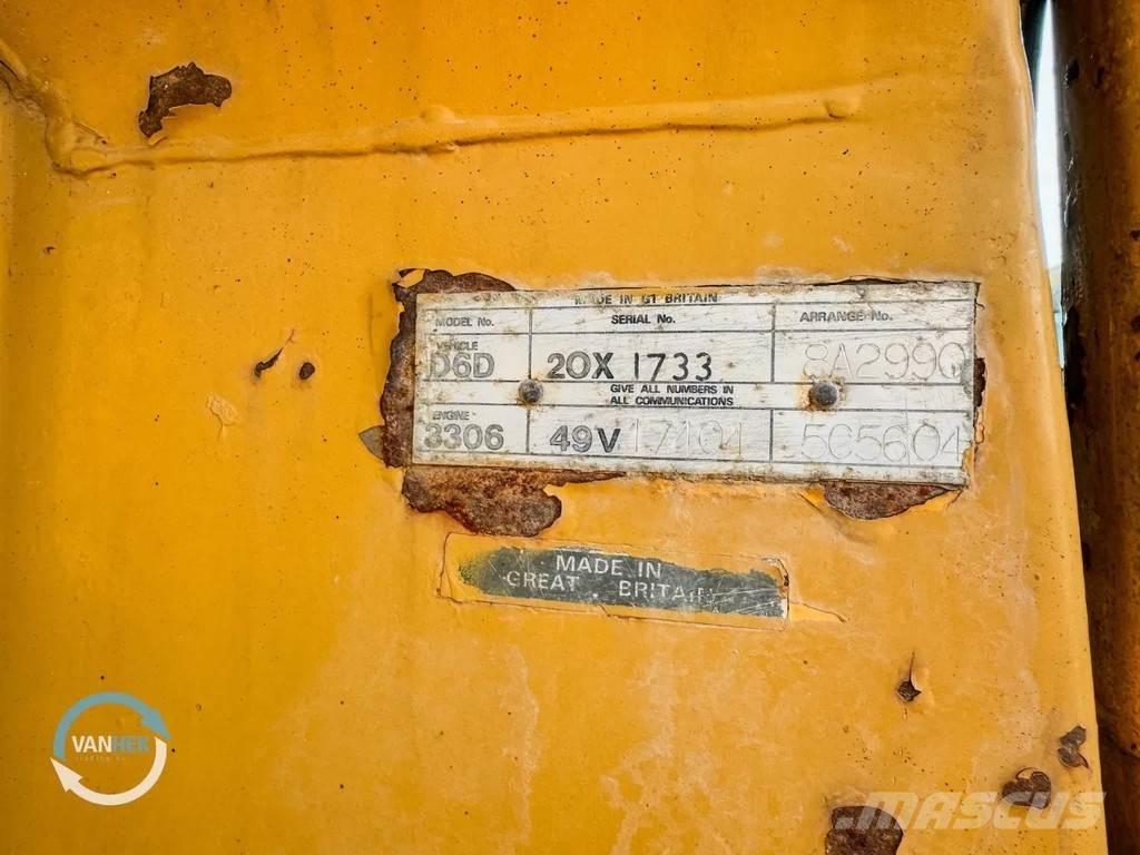 CAT D6D Paletli dozerler