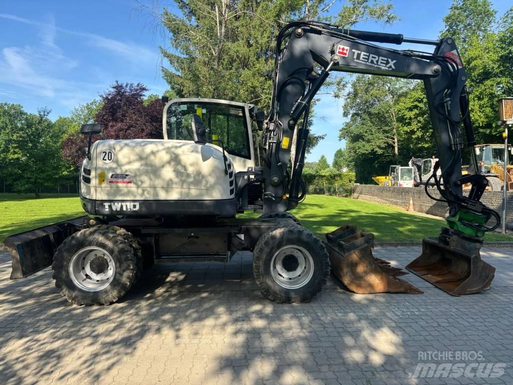 Terex TW 110 Lastik tekerli ekskavatörler