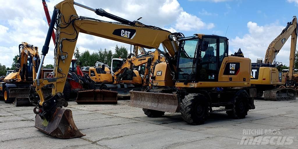 CAT M316F Lastik tekerli ekskavatörler