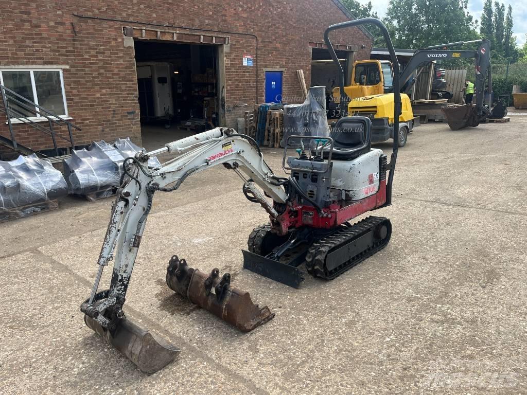 Takeuchi TB 108 Mini ekskavatörler, 7 tona dek