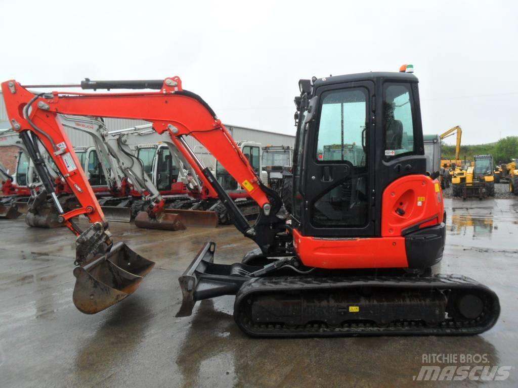 Kubota U 48-4 Mini ekskavatörler, 7 tona dek