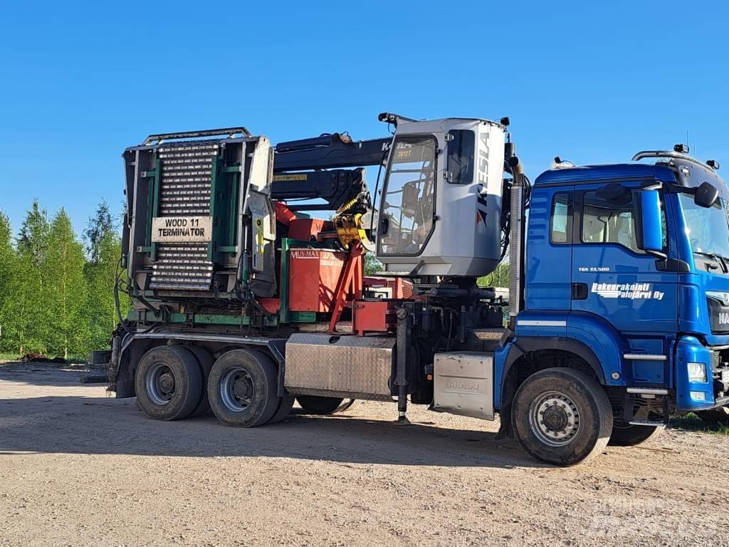 Mus-Max WT11 Ağaç öğütücüler