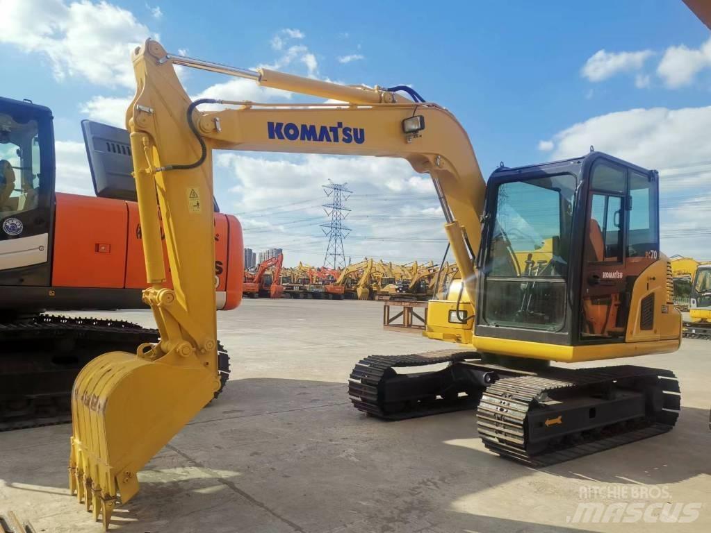 Komatsu PC 70 Paletli ekskavatörler