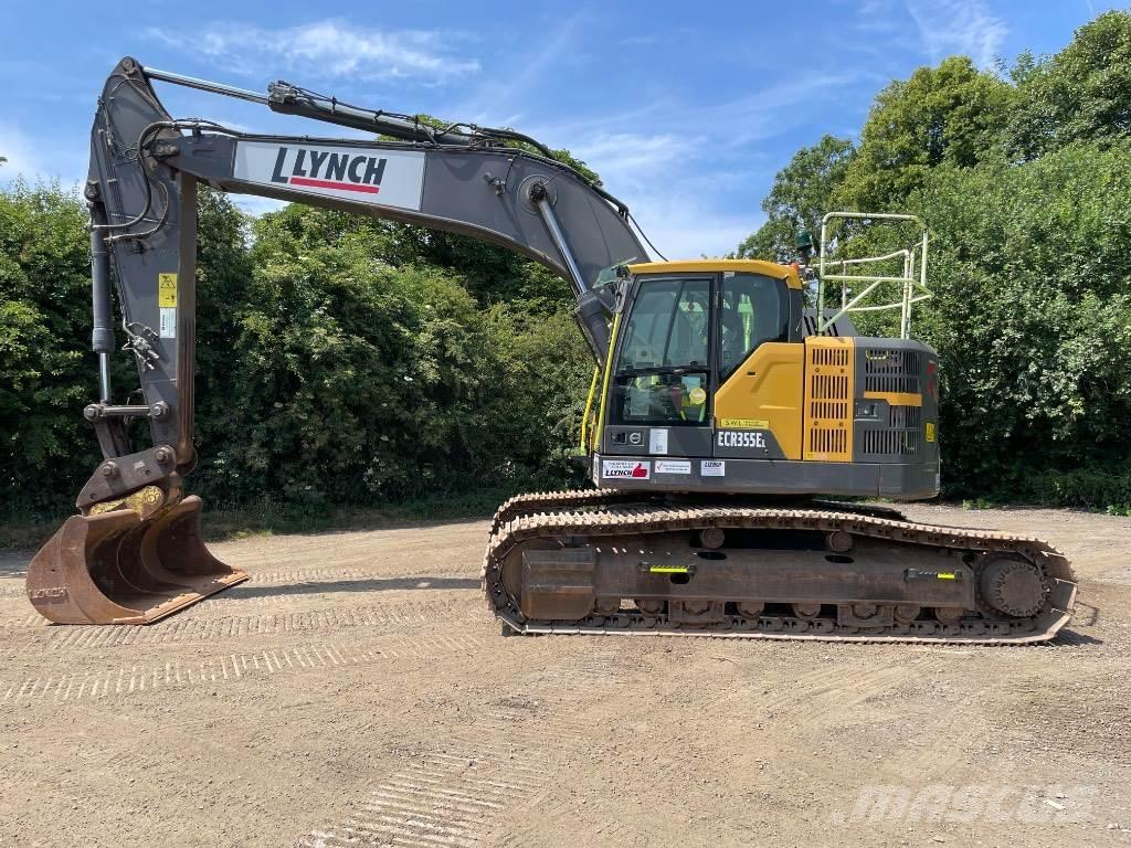 Volvo ECR 355 EL Paletli ekskavatörler