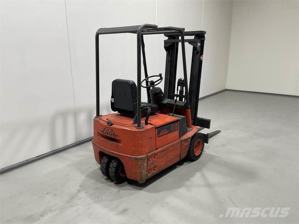 Linde E12 Elektrikli forkliftler
