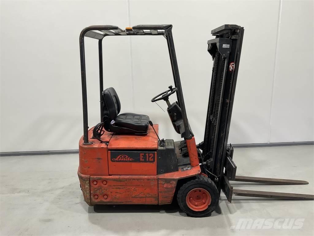 Linde E12 Elektrikli forkliftler