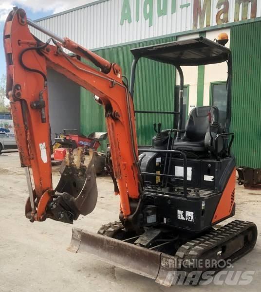 Hitachi ZX 17 U-2YLR Mini ekskavatörler, 7 tona dek