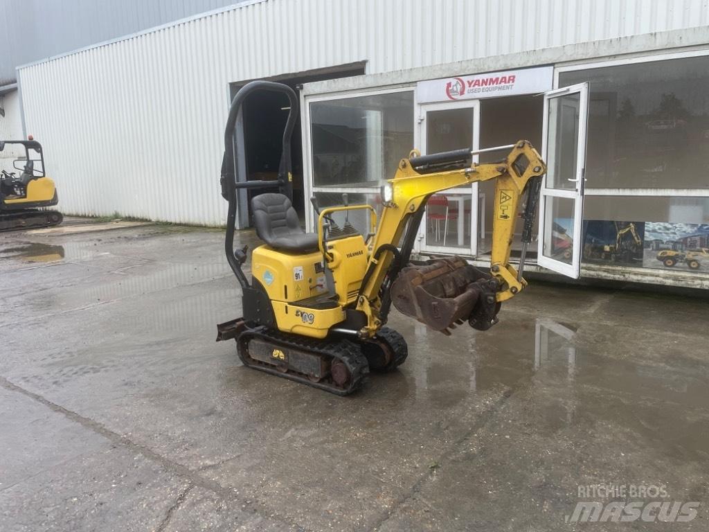 Yanmar SV08 (AH930) Mini ekskavatörler, 7 tona dek