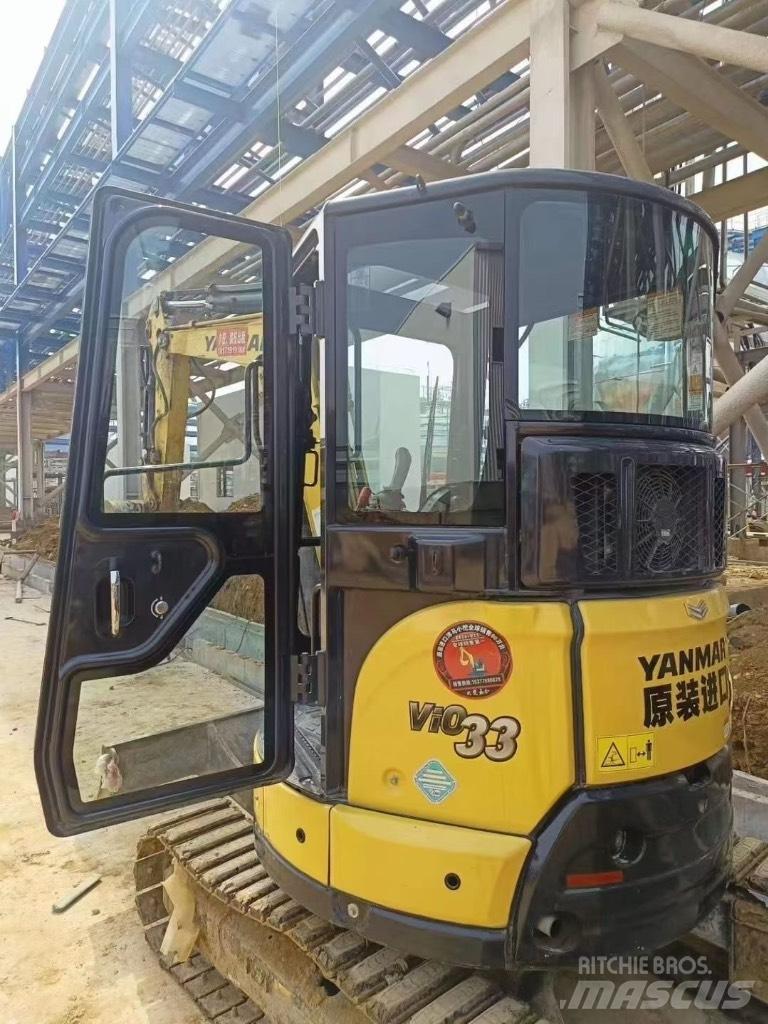 Yanmar Vio 33 Mini ekskavatörler, 7 tona dek
