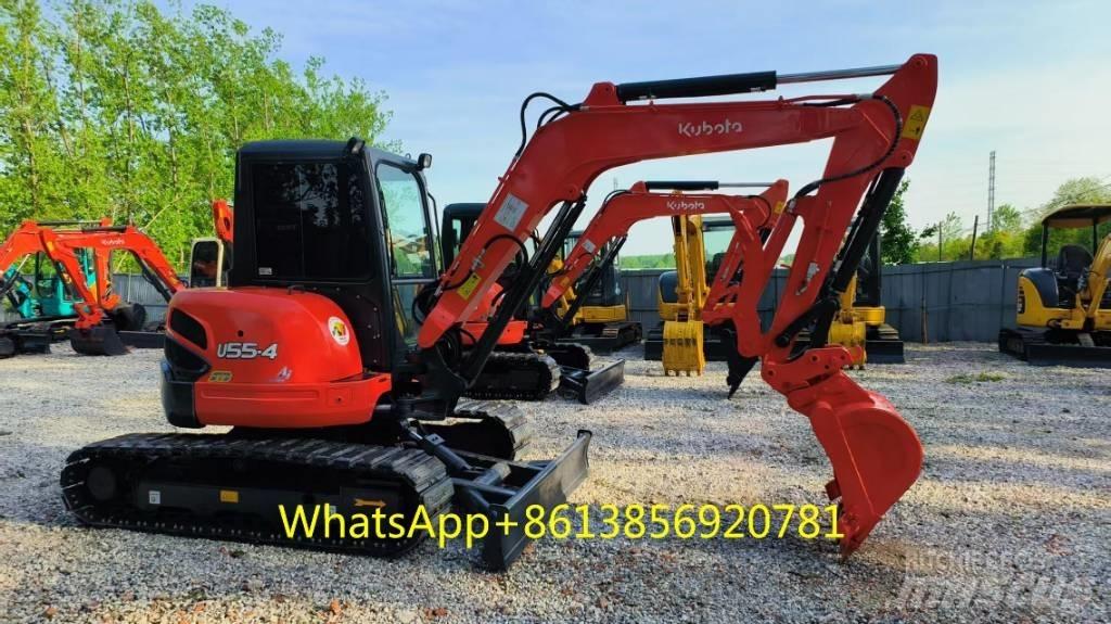 Kubota U 55-4 Mini ekskavatörler, 7 tona dek