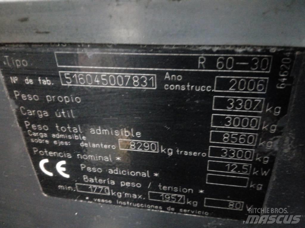 Still R 60-30 Elektrikli forkliftler