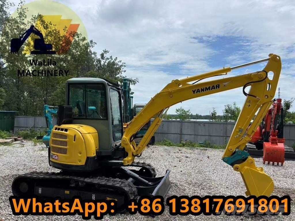 Yanmar Vio 55 Mini ekskavatörler, 7 tona dek