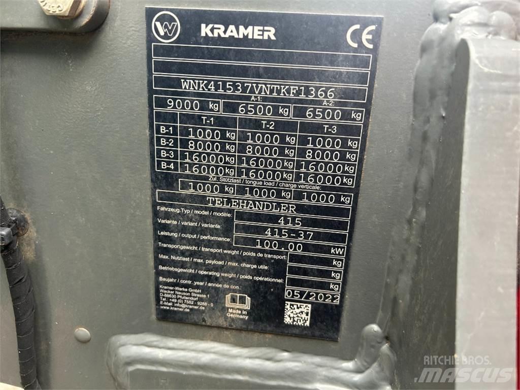 Kramer KT 407 Teleskopik yükleyiciler