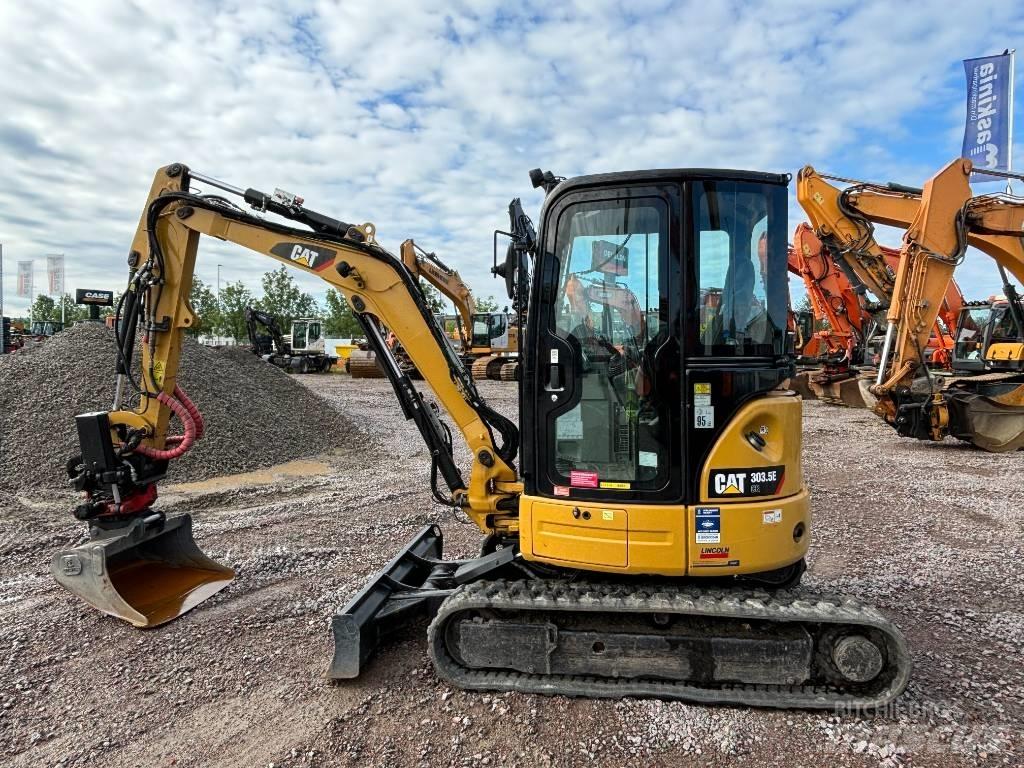 CAT 303.5 E CR Mini ekskavatörler, 7 tona dek