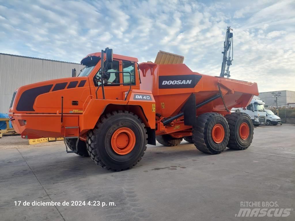 Doosan DA 40 Belden kirma kaya kamyonu