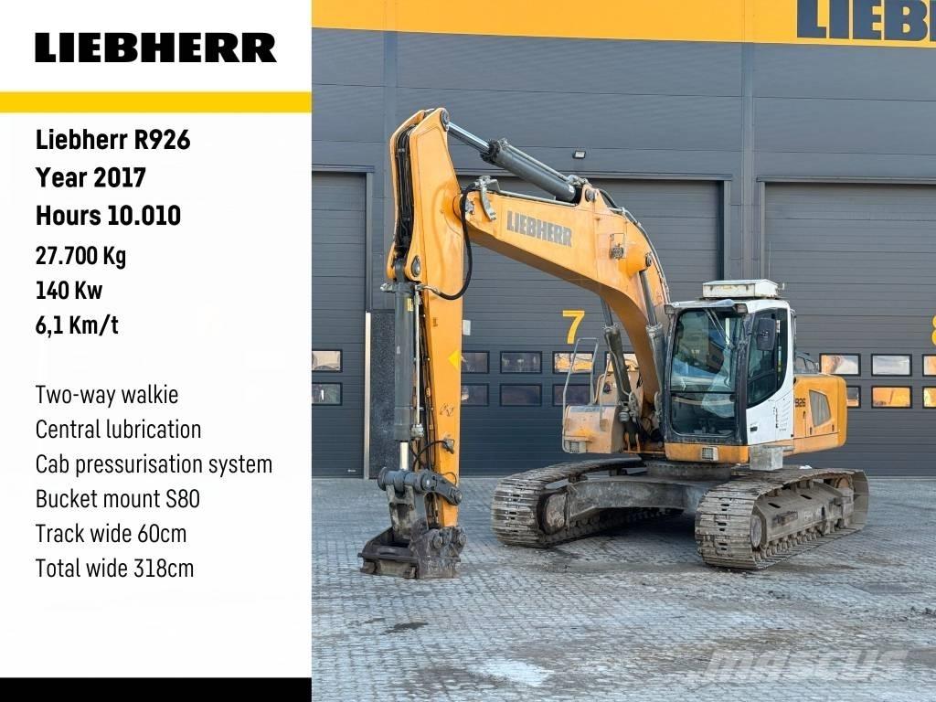Liebherr R 926 LC Paletli ekskavatörler