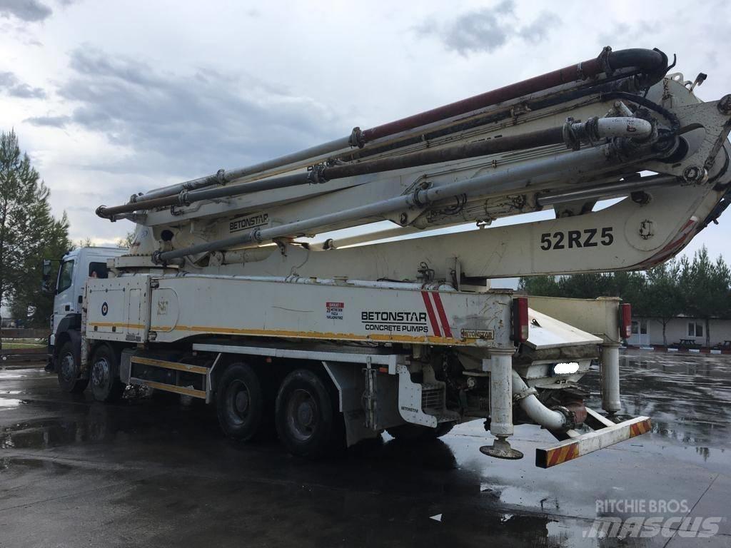 Betonstar 52M-5RZ Beton pompaları