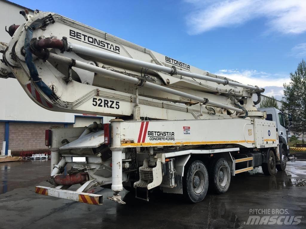 Betonstar 52M-5RZ Beton pompaları