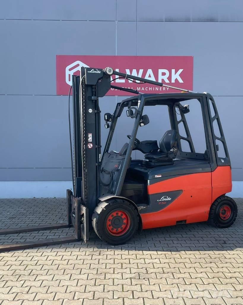 Linde E 50 Elektrikli forkliftler