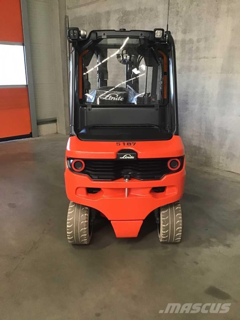 Linde E35L Elektrikli forkliftler