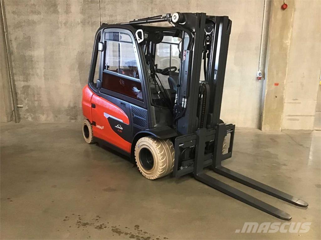 Linde E35L Elektrikli forkliftler