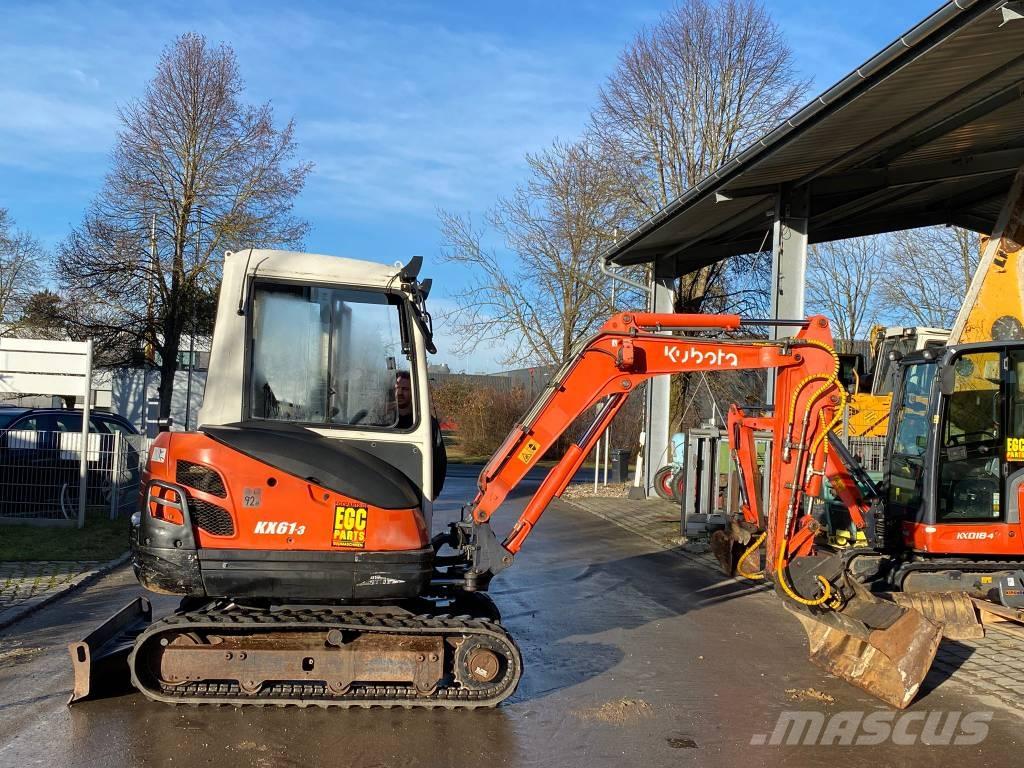 Kubota KX 61-3 Mini ekskavatörler, 7 tona dek