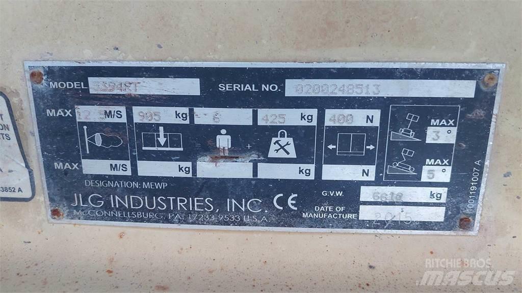 JLG 3394RT Makasli platformlar