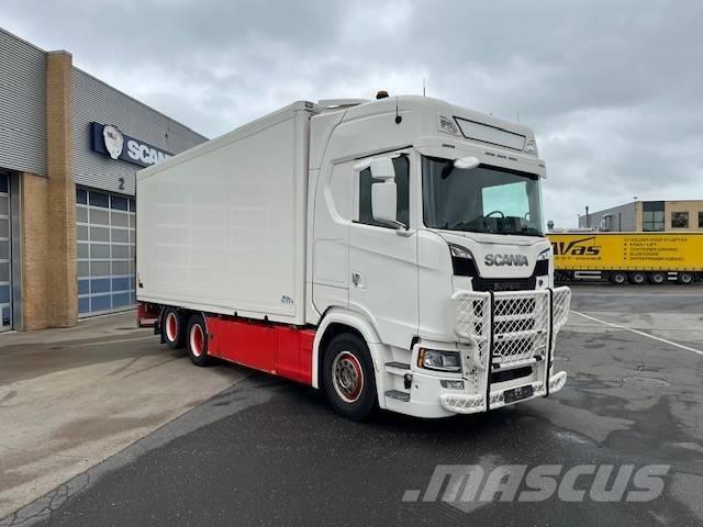 Scania S 650 Kapali kasa kamyonlar