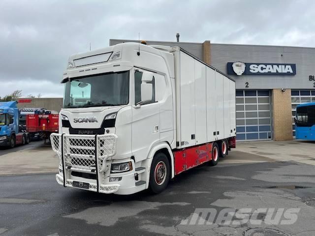 Scania S 650 Kapali kasa kamyonlar