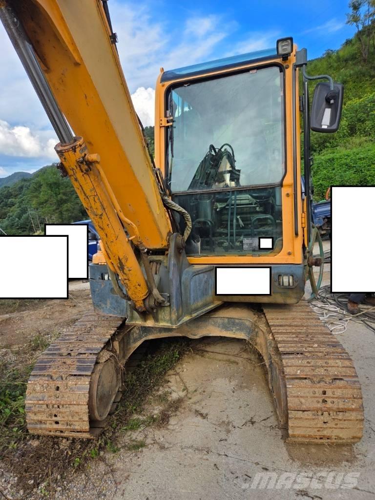 Hyundai Robex 55 Mini ekskavatörler, 7 tona dek
