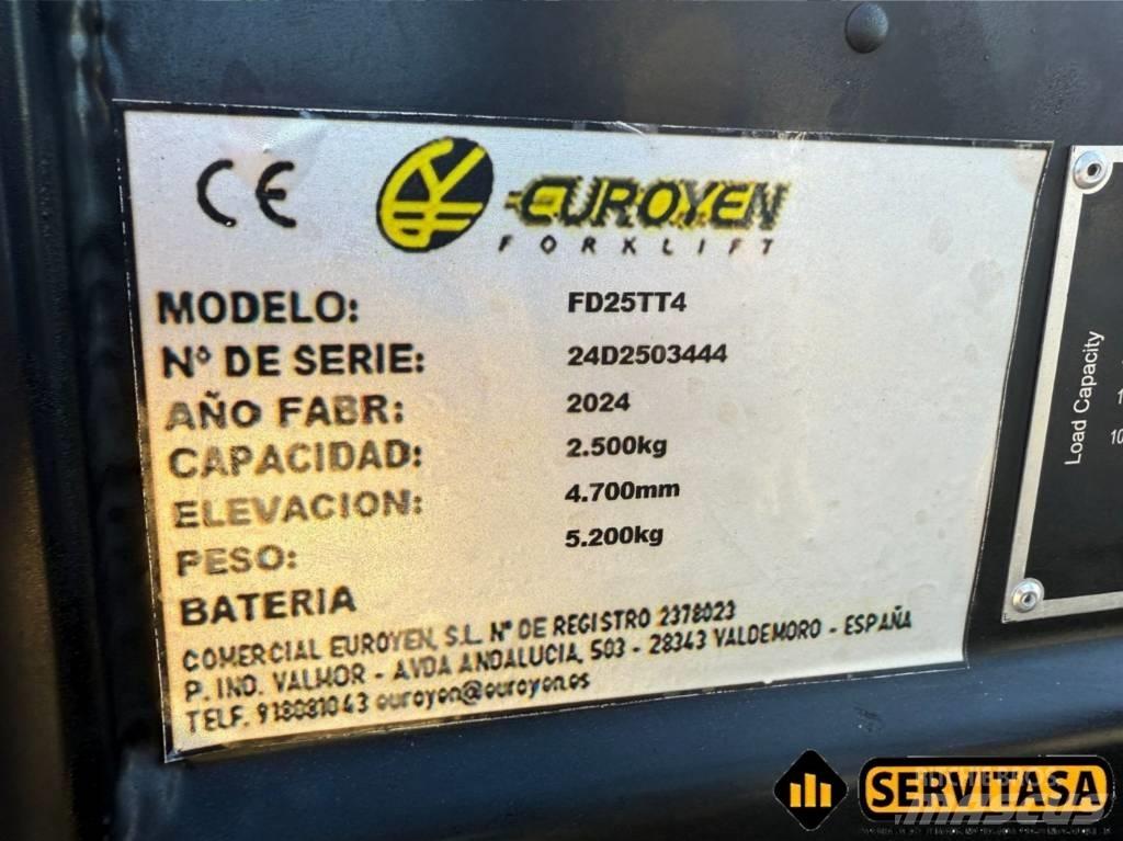  EUROYEN FD25TT4 Dizel forkliftler