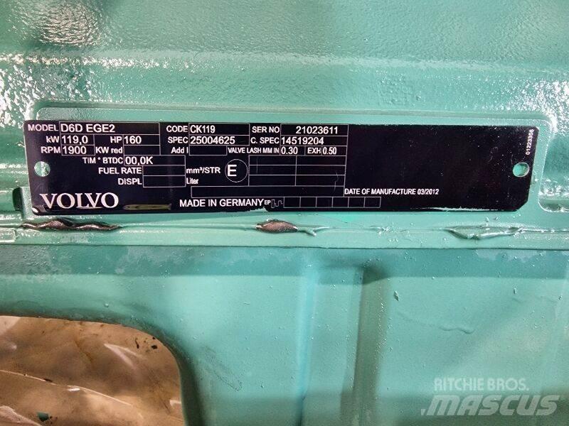 Volvo D6D EGE2 Motorlar