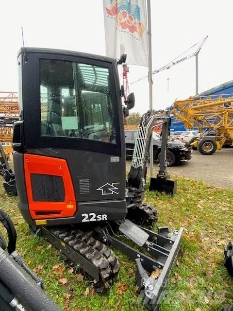 Eurocomach 22SR Mini ekskavatörler, 7 tona dek