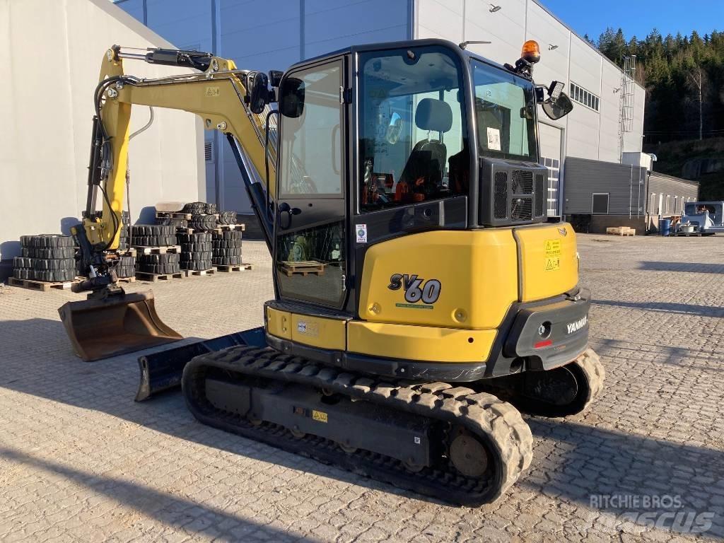 Yanmar SV 60 Mini ekskavatörler, 7 tona dek