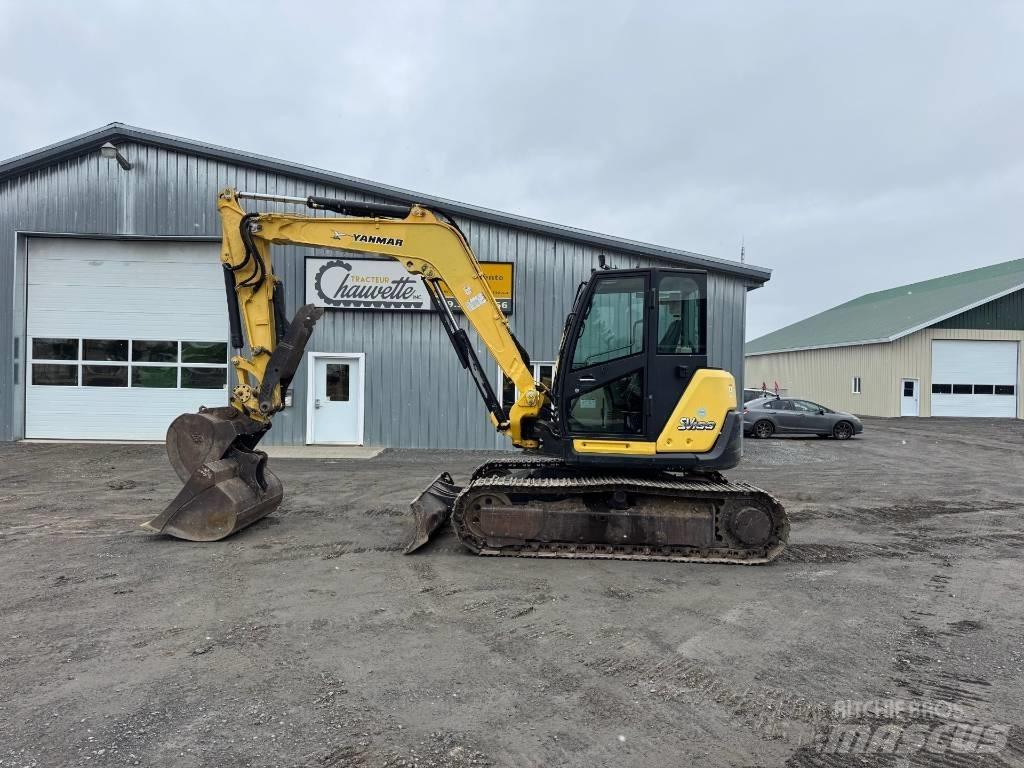 Yanmar SV 100 Paletli ekskavatörler
