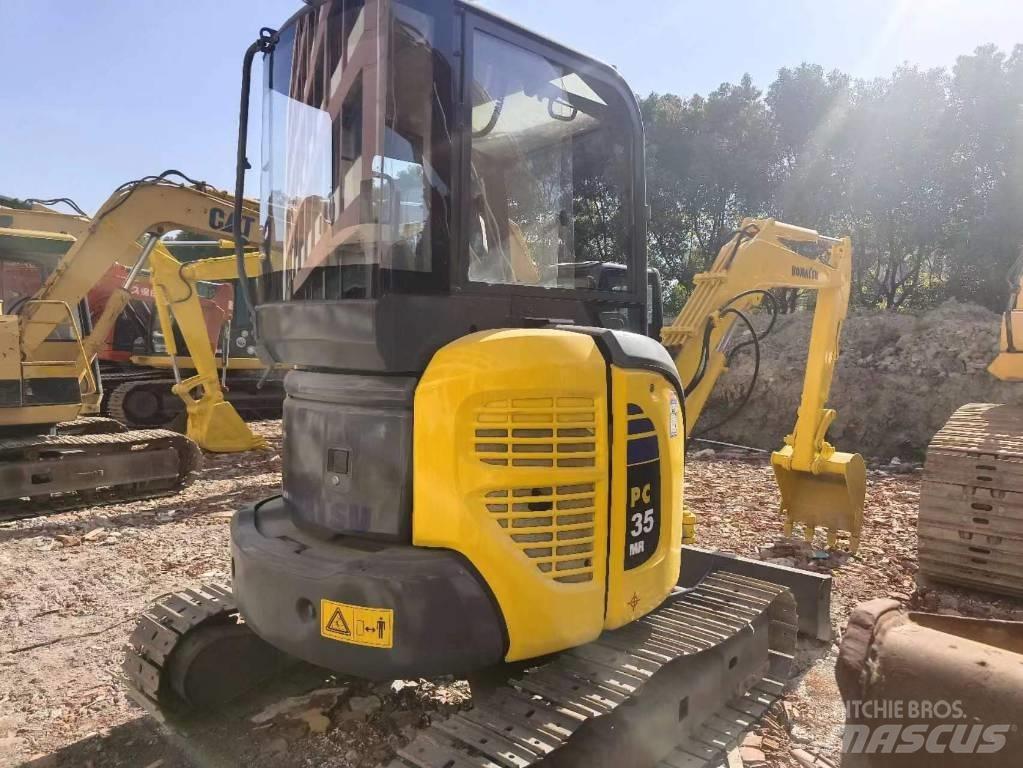 Komatsu PC 35 Mini ekskavatörler, 7 tona dek