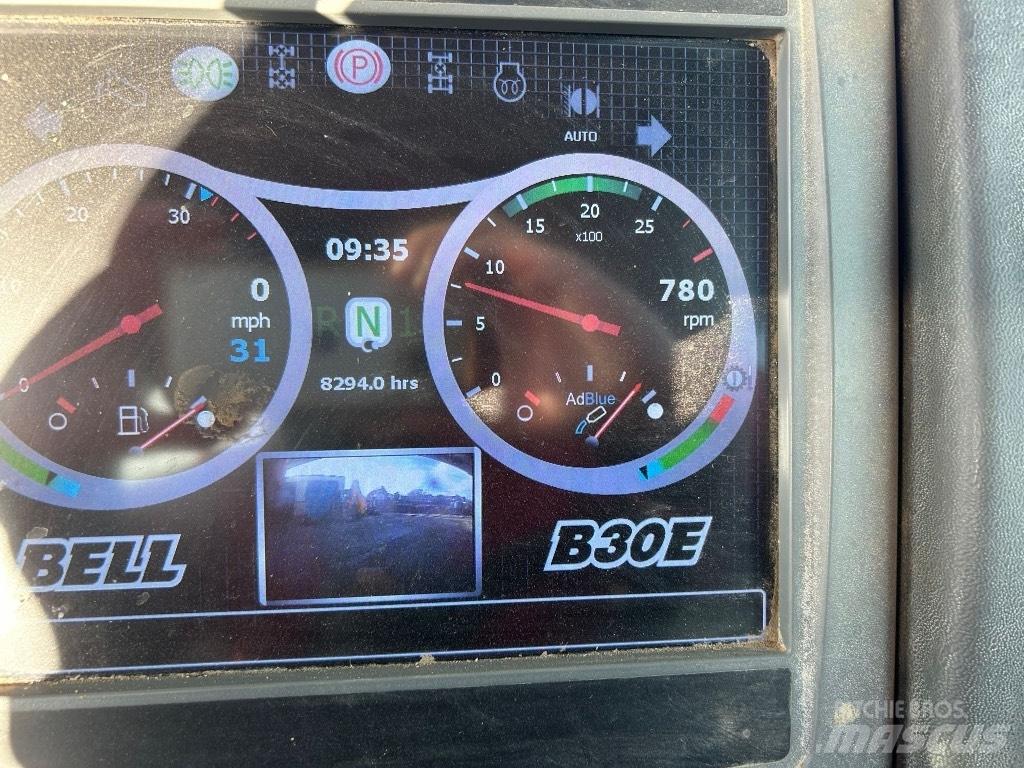 Bell B30E Belden kirma kaya kamyonu