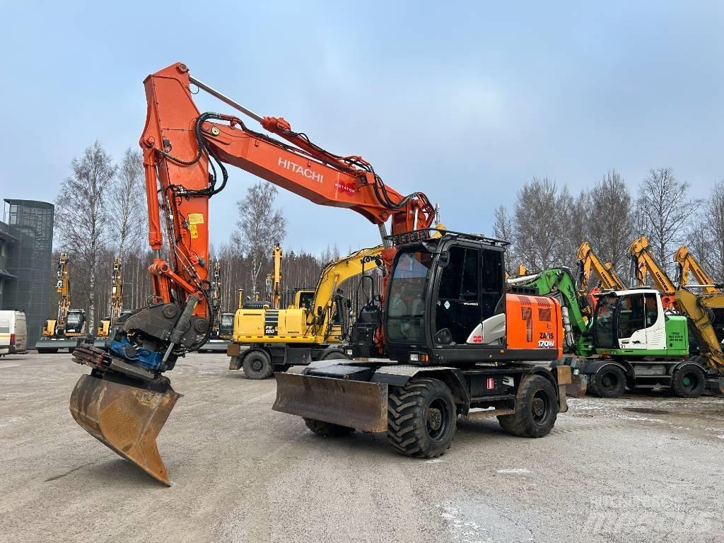 Hitachi ZX 170 W-6 Lastik tekerli ekskavatörler