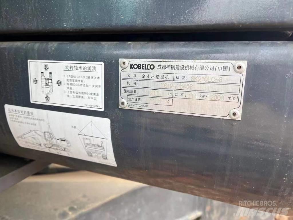 Kobelco SK210 Paletli ekskavatörler
