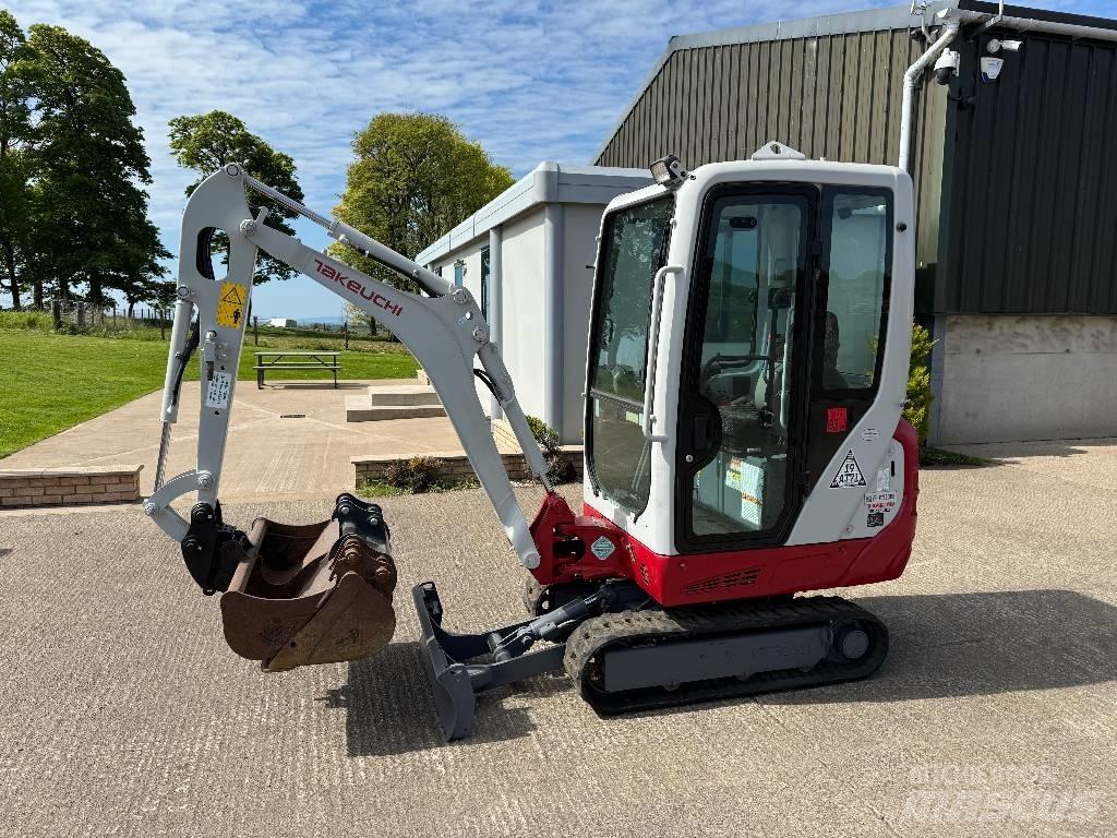 Takeuchi TB 216 Mini ekskavatörler, 7 tona dek